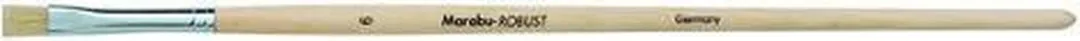Marabu Robust Penseel Witte Platte Borstel Taille 6