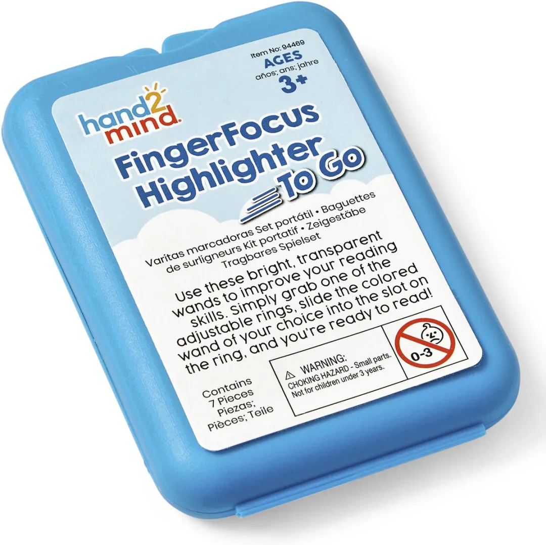 Learning Resources FingerFocus To Go - 1 Stuk - Multicolor