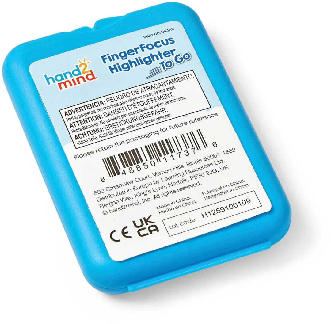 Learning Resources FingerFocus To Go - 1 Stuk - Multicolor