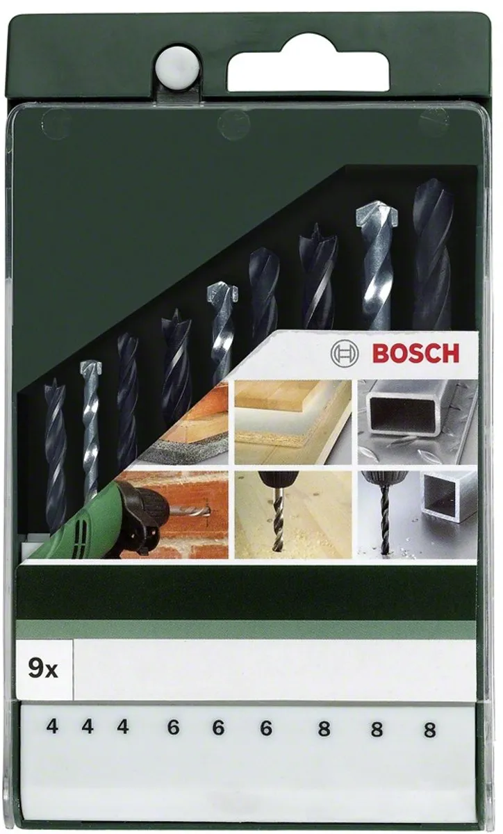 Bosch 9-delige Boorset HSS-R - 9 Stuks - afbeelding 6 van 6