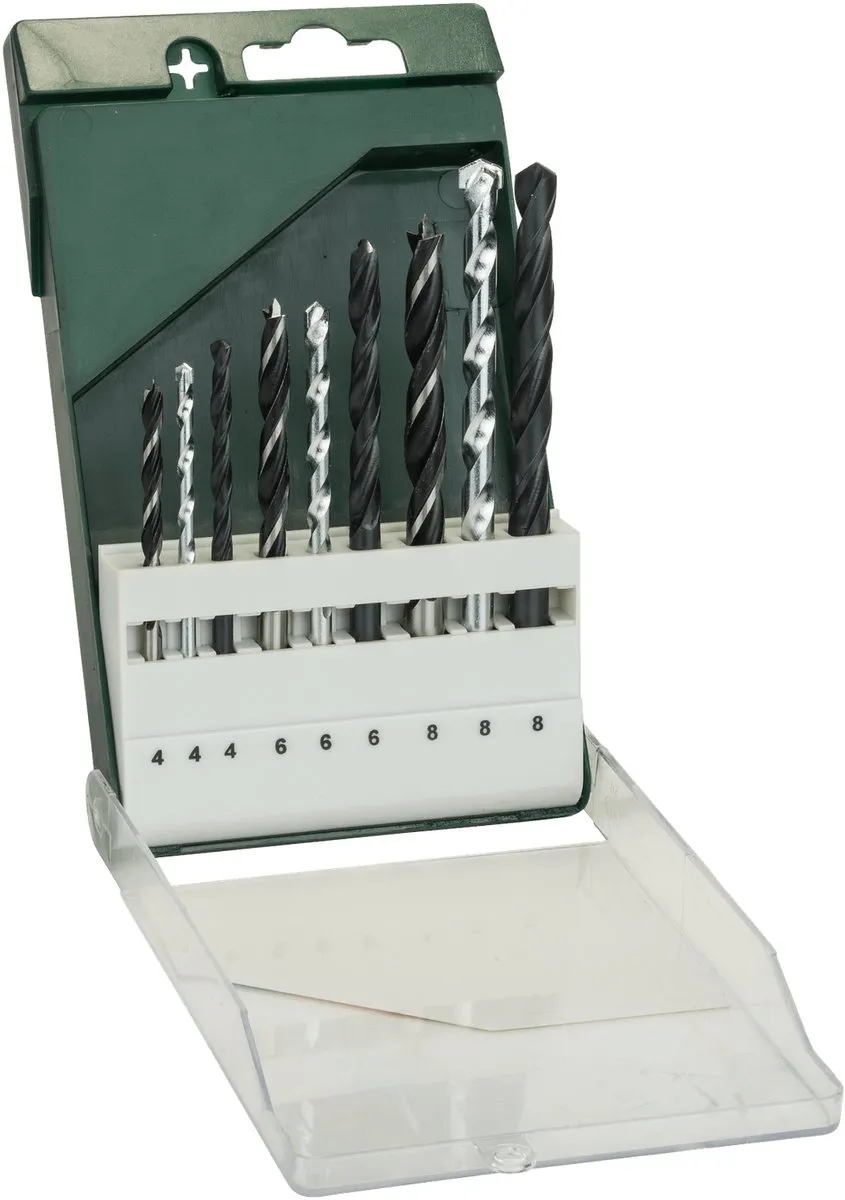 Bosch 9-delige Boorset HSS-R - 9 Stuks
