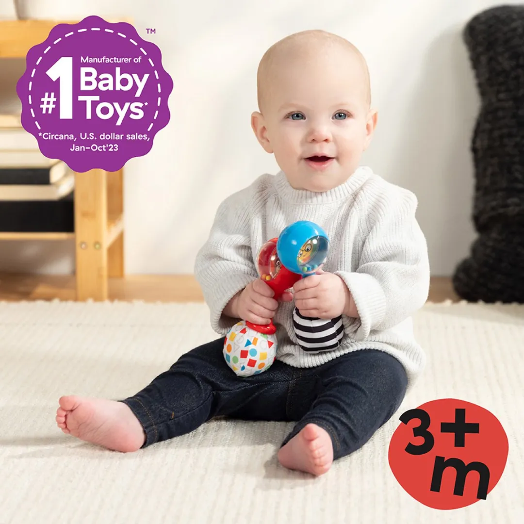 Baby Einstein Shake & Groove Maracas - Multicolor
