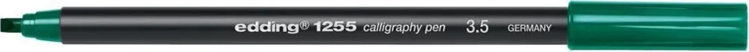 edding 1255 Kalligrafiepen Flesgroen - 3,5 mm
