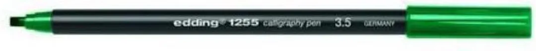 edding 1255 Kalligrafiepen Flesgroen - 3,5 mm