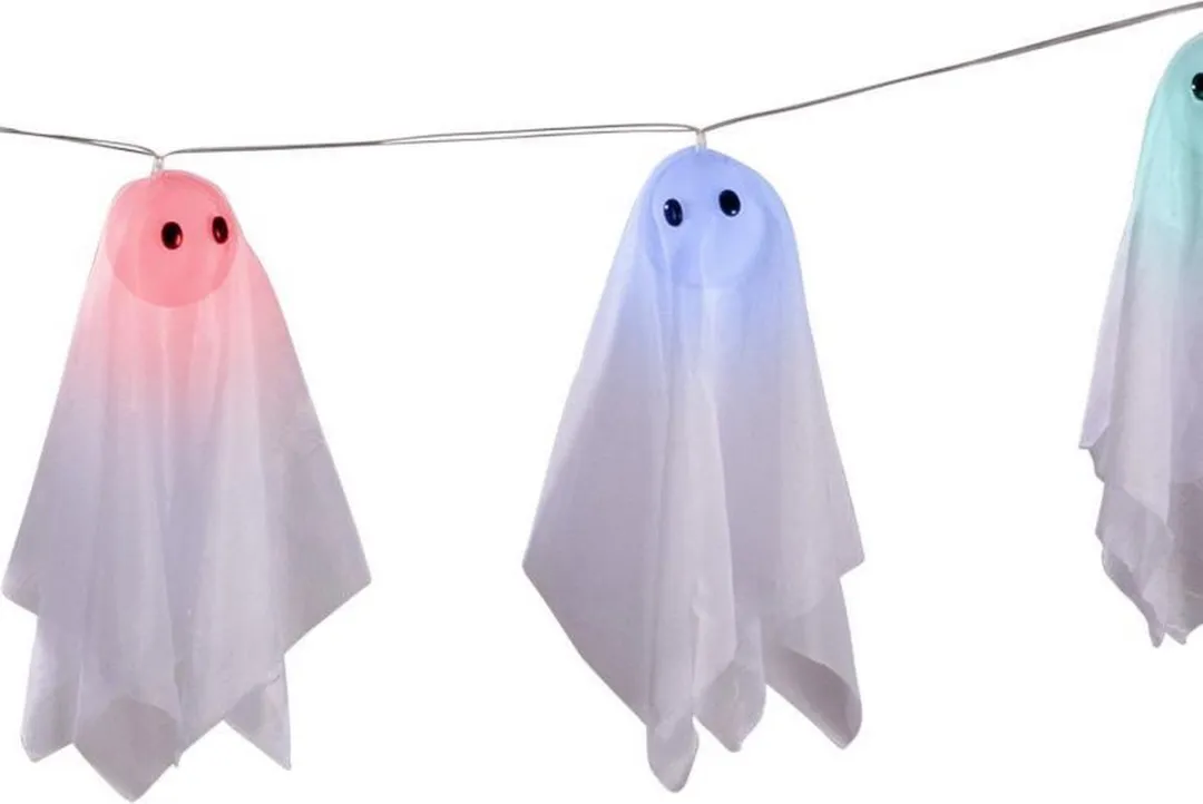 Carnival Toys Lichtgevende Spook Slinger - Grijs/Wit