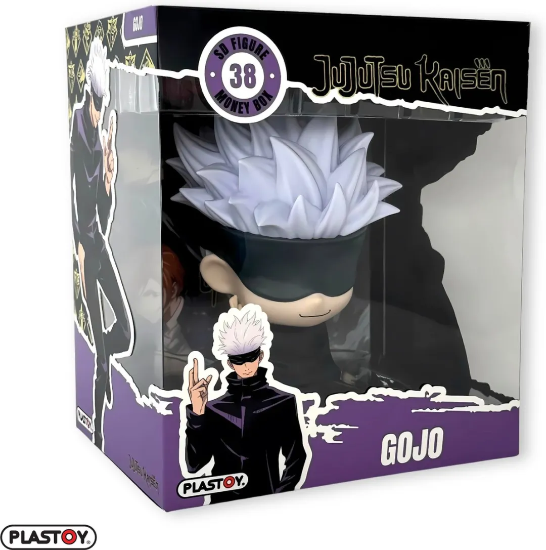 Plastoy Jujutsu Kaisen Gojo Spaarpot - Veelkleurig