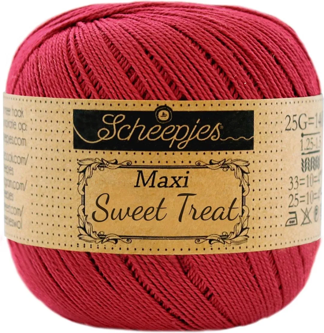 Scheepjes Maxi Sweet Treat 192 Scarlet
