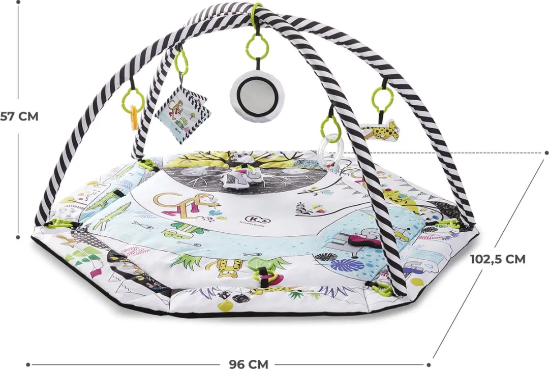 KinderKraft SMARTPLAY Speelmat - Meerkleurig - afbeelding 6 van 6