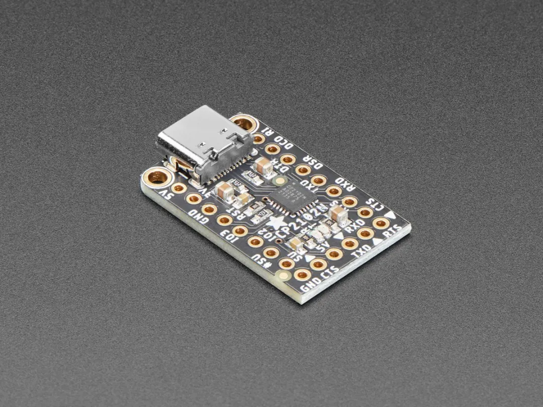 Adafruit CP2102N Friend USB naar Seriële Converter
