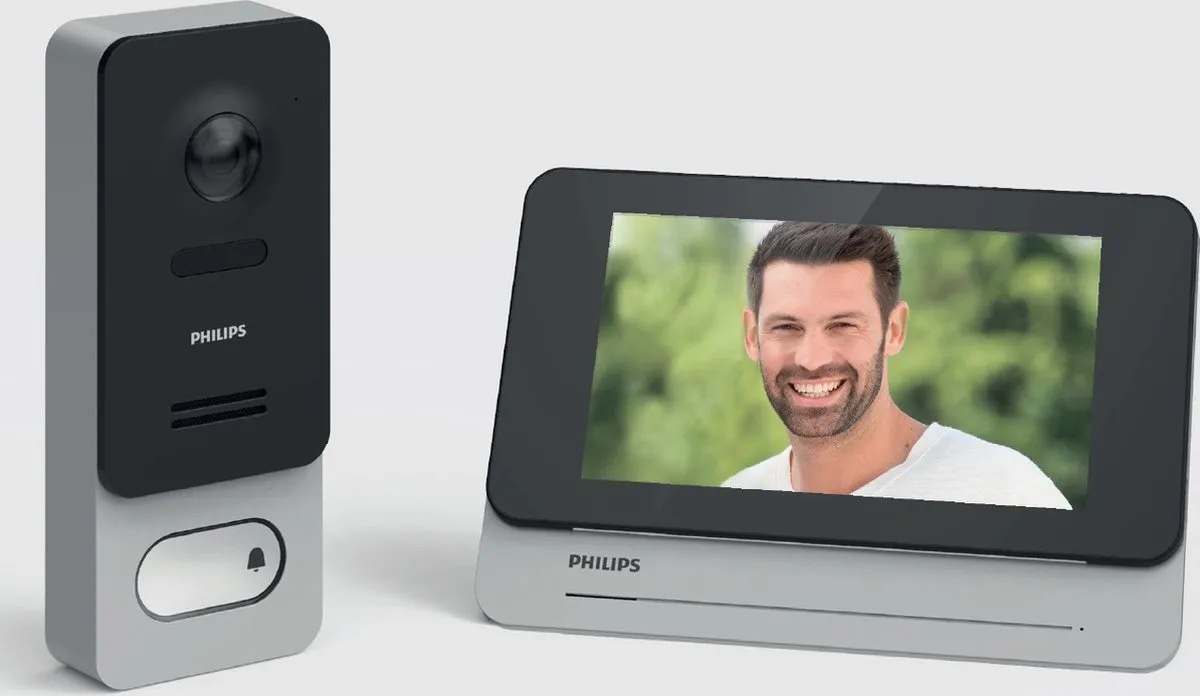 Philips videodeurbel WelcomeEye Wireless draadloos - te koppelen met smartphone