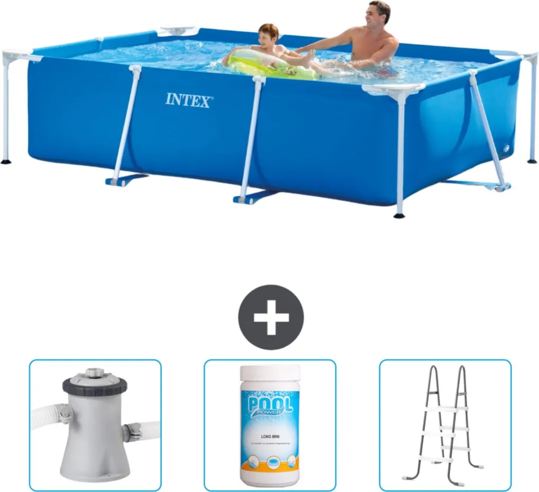 Intex Rechthoekig Frame Zwembad 260x160x65cm