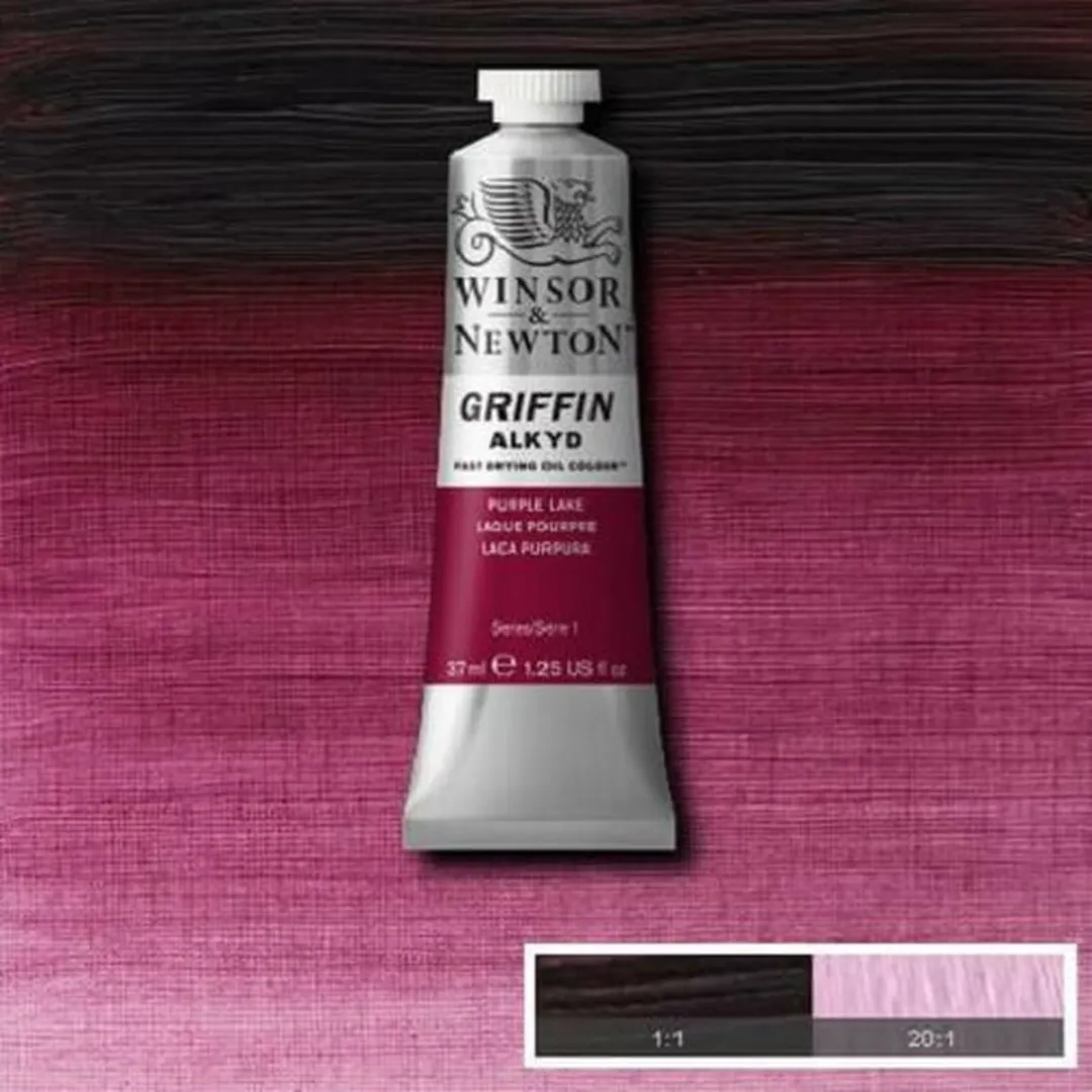 Winsor & Newton Griffin Alkyd Purple Lake 544 Olieverf 37ml