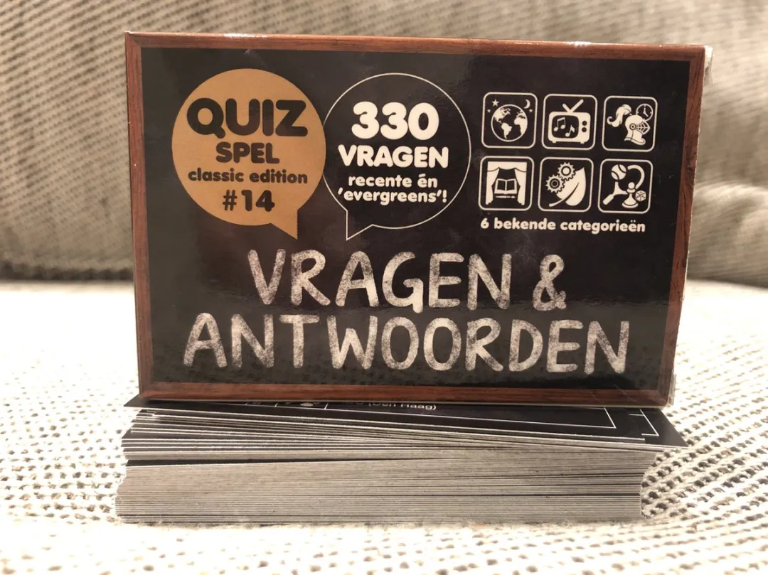 Vragen & Antwoorden #14 Trivia Quiz & Uitbreiding - 330 Vragen