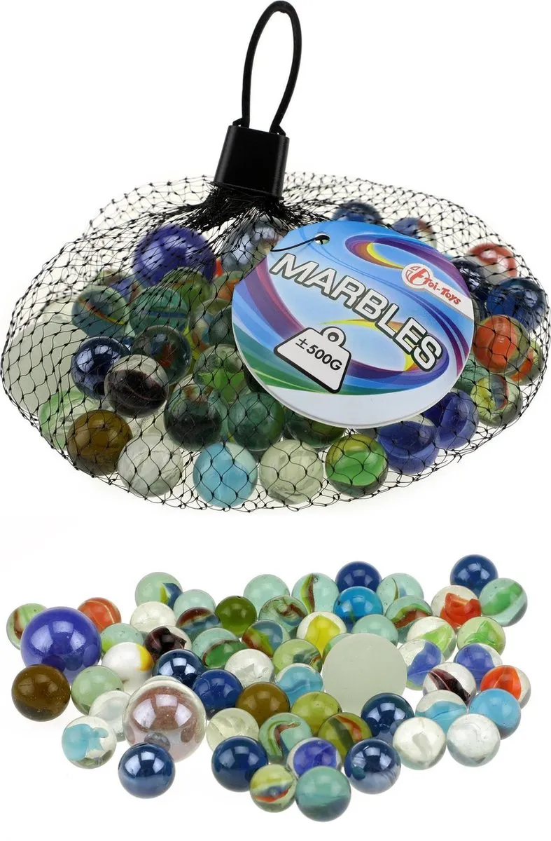 Toi-Toys Knikkers Achilles 500g - Multi