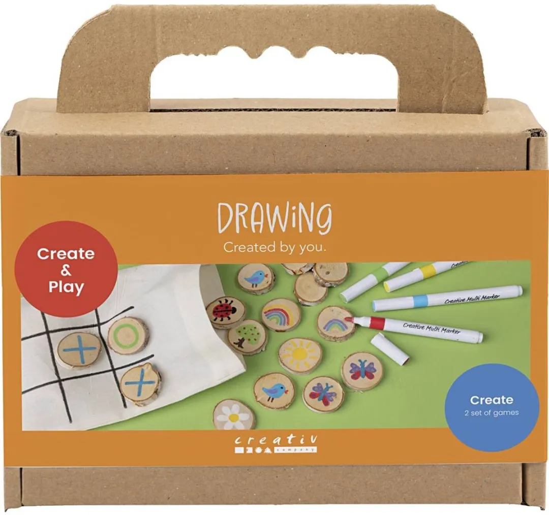 Creativ Company Mini Hobbyset Drie op een Rij