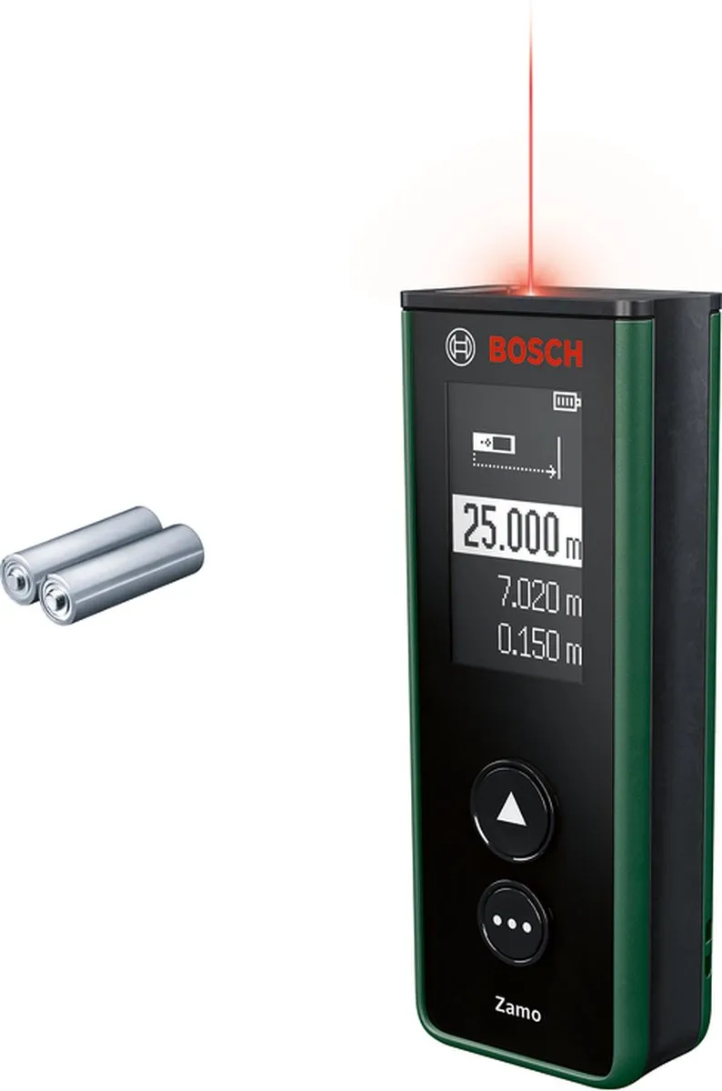 Bosch Zamo Laserafstandmeter 06036729Z0 - Rood laser
