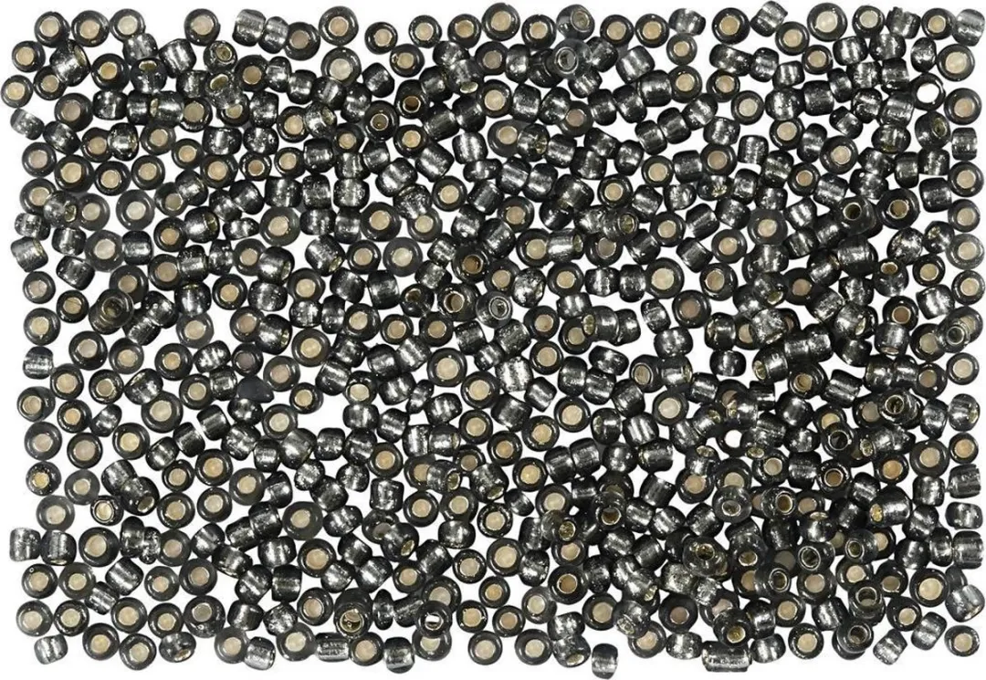 Creativ Company Rocailles 15mm - Grijs Groen - 500 Stuks