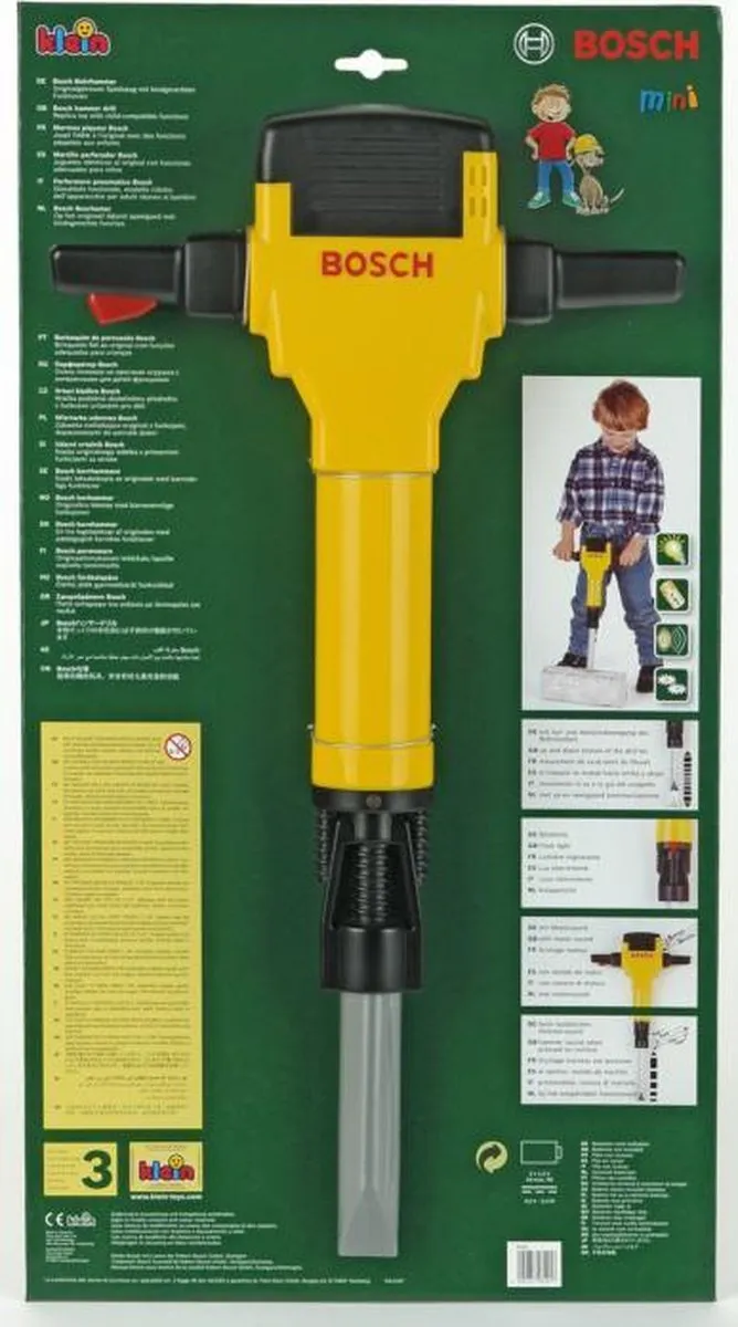Klein Toys Bosch Mini Drillboor - Geel - afbeelding 6 van 6