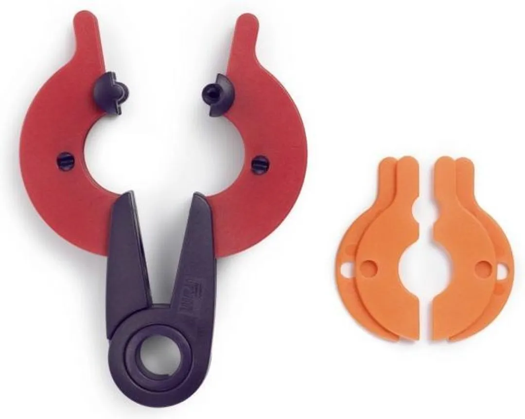 Prym Pompon Maker 2-in-1 Small - Rood/Zwart/Oranje