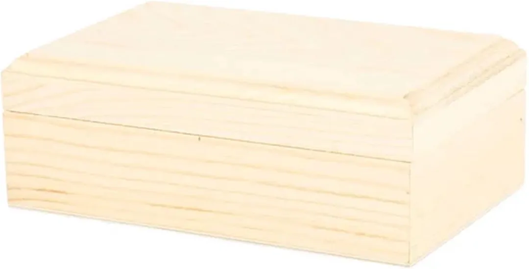 Creativ Company Grenen Sieradendoos 14x9x5cm - Bruin