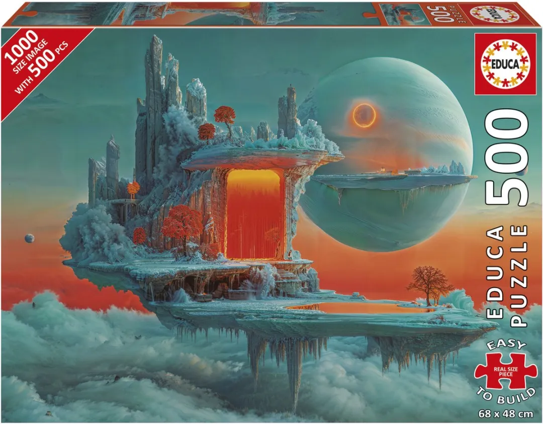 Educa Planeet van Vuur en IJs Legpuzzel 500 XL Stuks - Multi