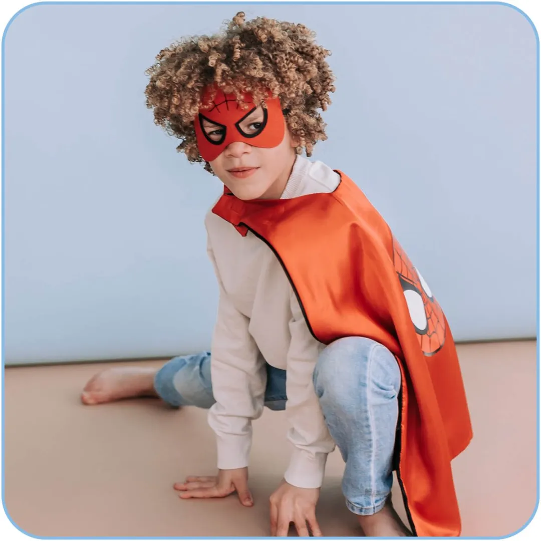Spiderman & Superman Cape - carnavalskleding - Superhelden - Verkleden Kinderen