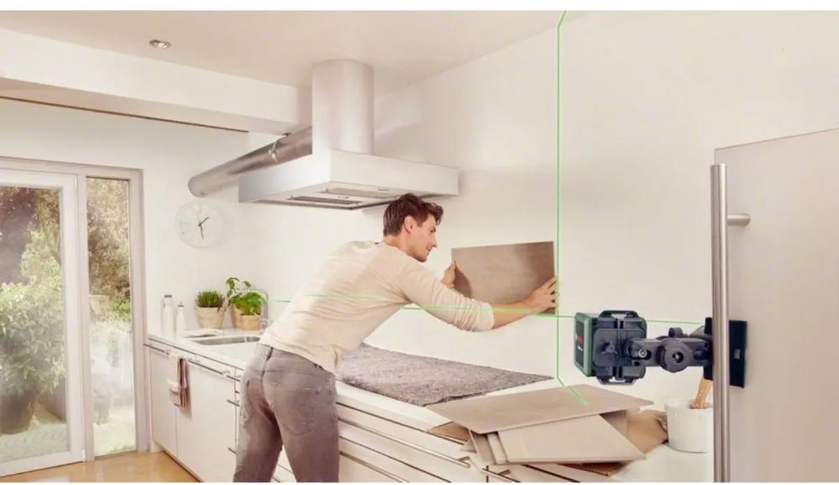 Bosch Quigo Green Set Kruislijnlaser