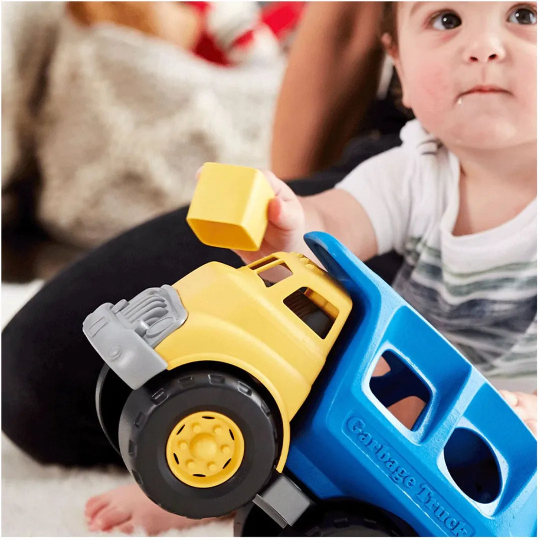 Green Toys Vrachtwagen met Vormen GTSPTK1398 - Blauw