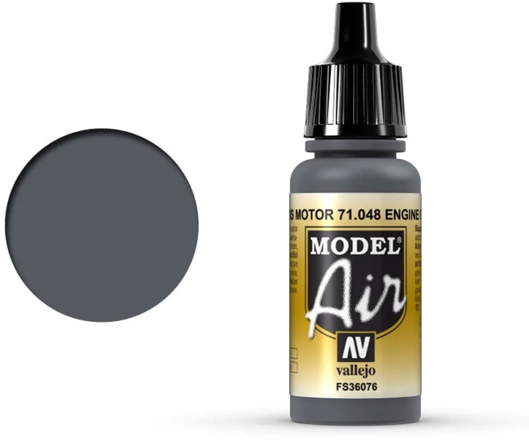 Vallejo Model Air Engine Grey Acrylverf 17ml