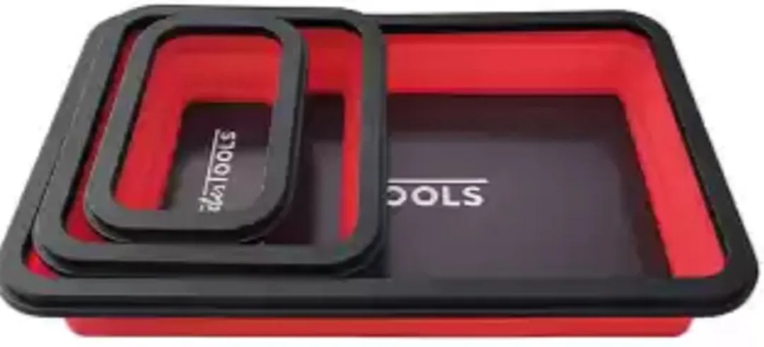 Weber Tools Magneetschaalset 3 Stuks - Zwart/Rood