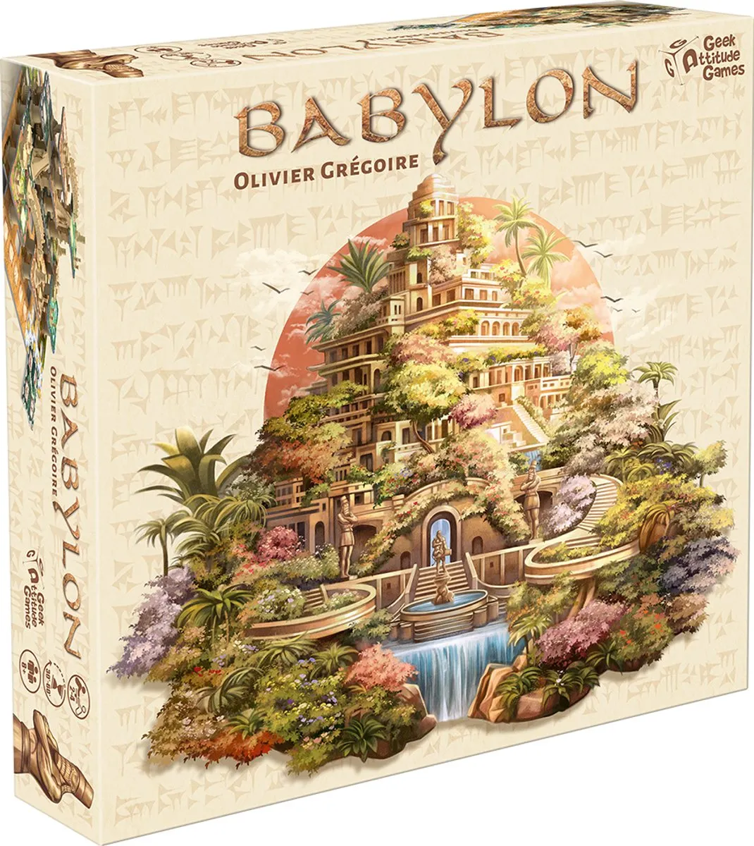 BABYLON - Geronimo Games - Geek Attitude Games - VANAF 8 JAAR - VAN 2 TOT 4 SPELERS - BORDSPEL