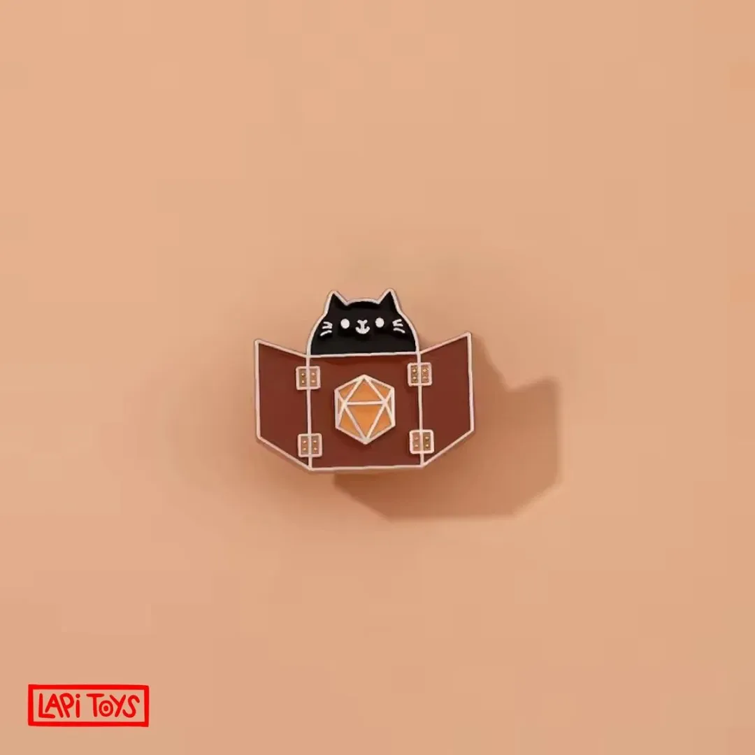 Lapi Toys - Enamel pin - Dnd pin - Metaal - Meerkleurig