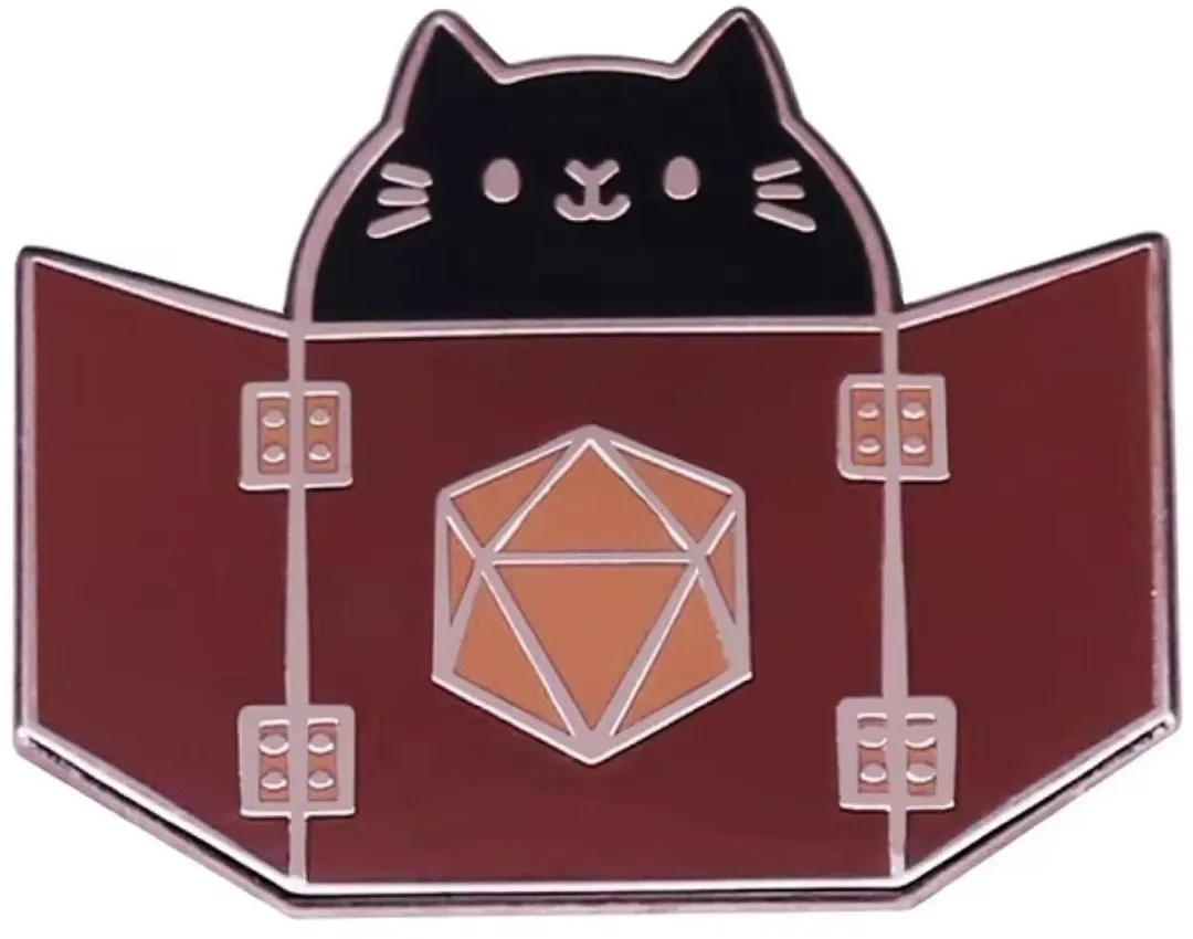 Lapi Toys - Enamel pin - Dnd pin - Metaal - Meerkleurig