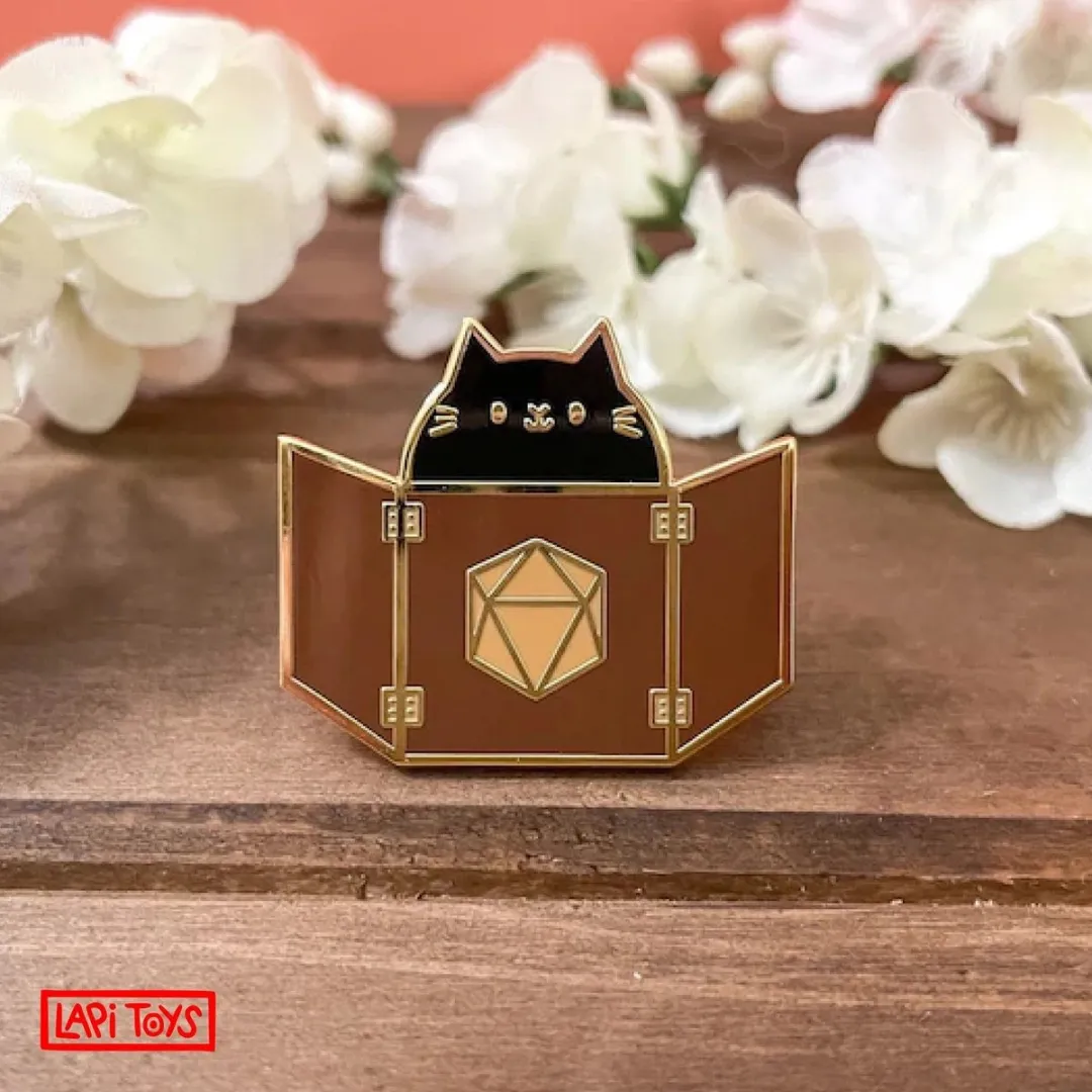 Lapi Toys - Enamel pin - Dnd pin - Metaal - Meerkleurig