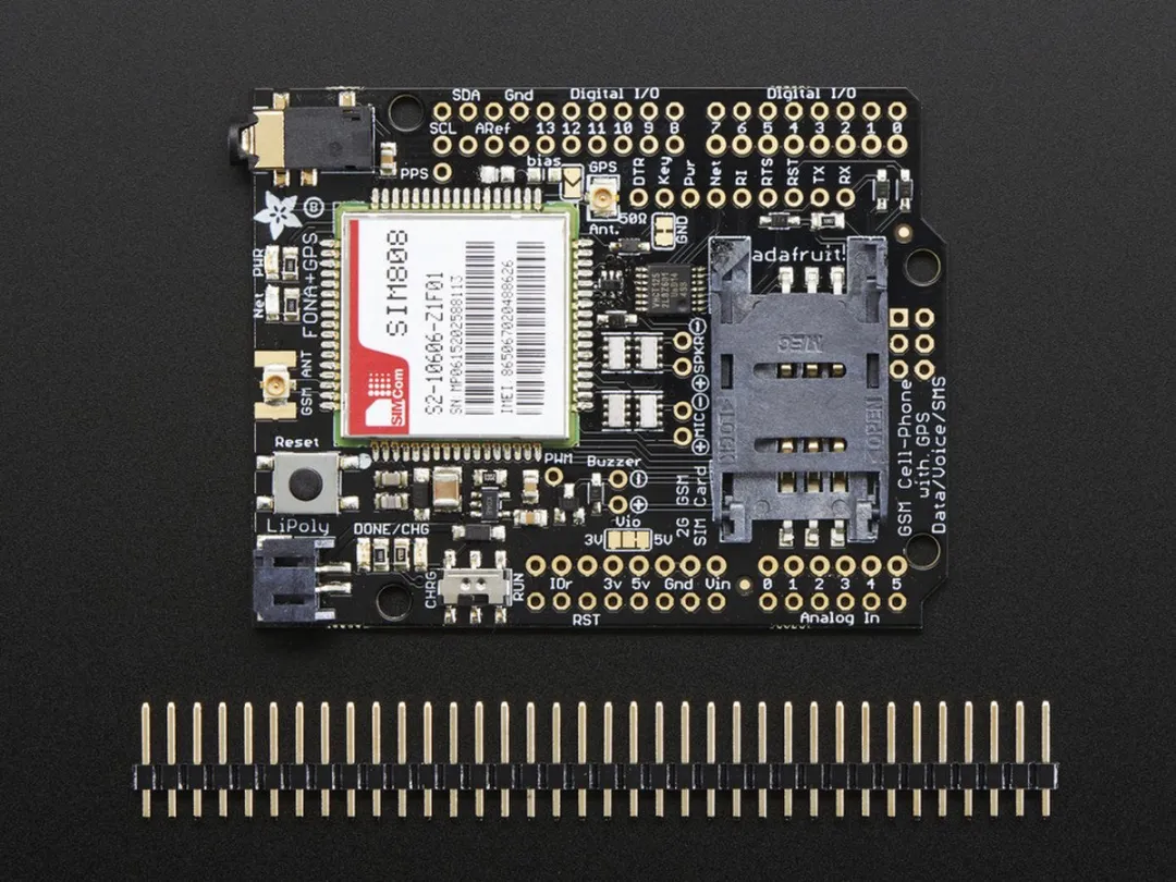 Adafruit FONA 808 Shield GSM/GPS - Meerkleurig