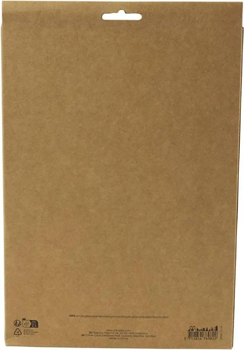 Creativ Company Hobbyvilt A4 Naturel - 10 Stuks