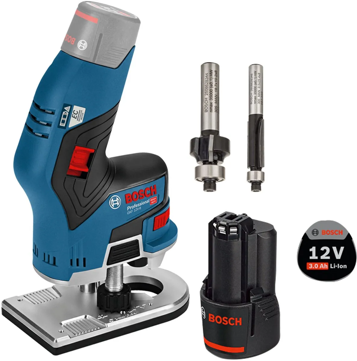 Bosch GKF 12V-8 Accukantenfrees