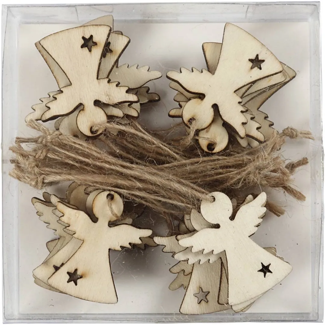 Creativ Company Engel Hangende Kerstdecoratie - Multicolor