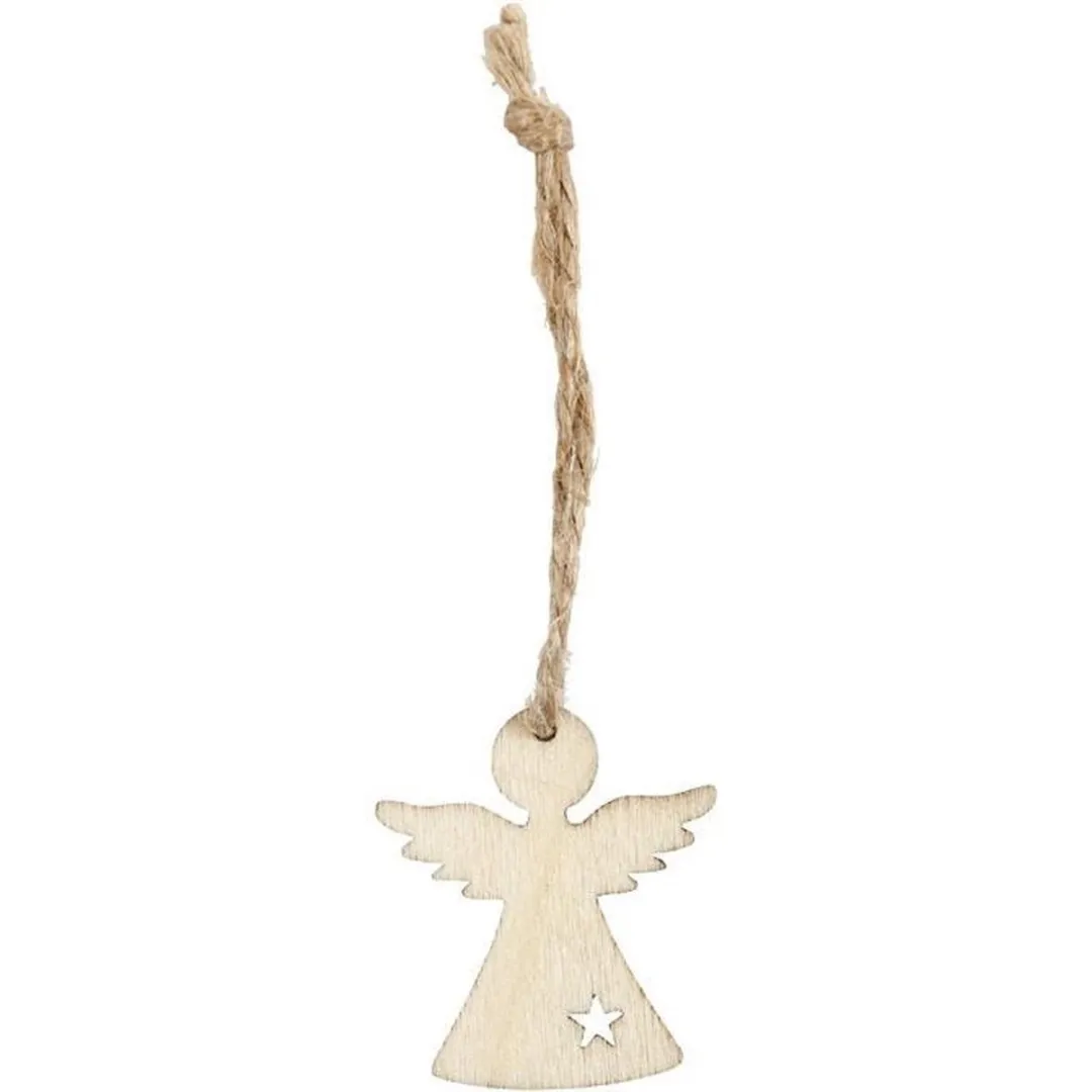 Creativ Company Engel Hangende Kerstdecoratie - Multicolor