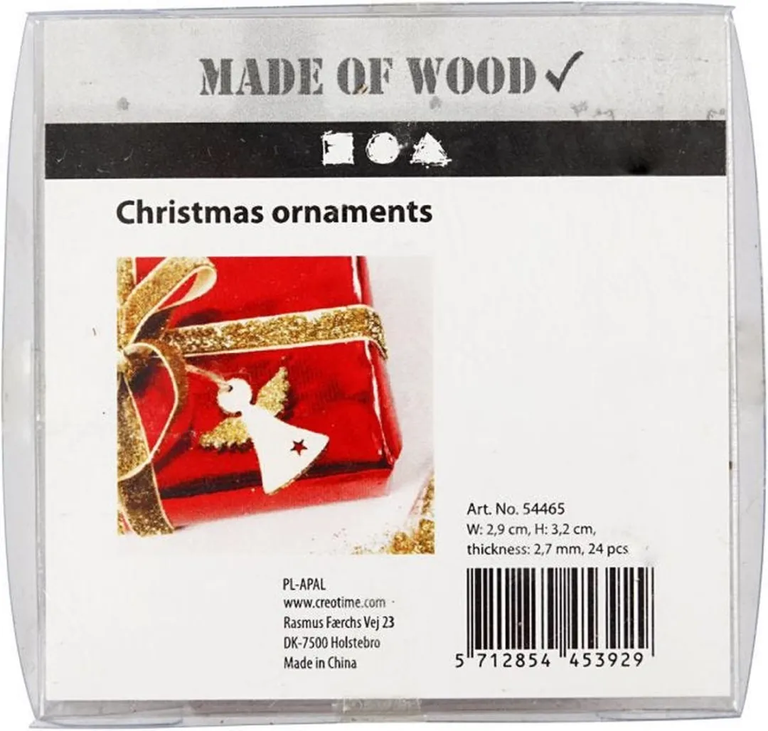 Creativ Company Engel Hangende Kerstdecoratie - Multicolor
