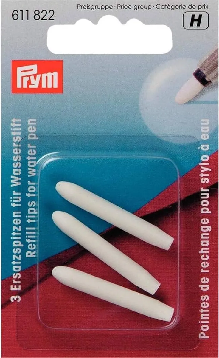 Prym Reservepunten voor Waterstift - 3 Stuks - Transparant