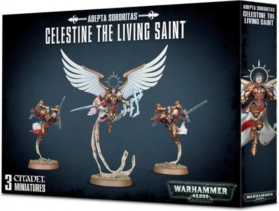 Games Workshop Warhammer 40.000 Adepta Sororitas Celestine The Living Saint