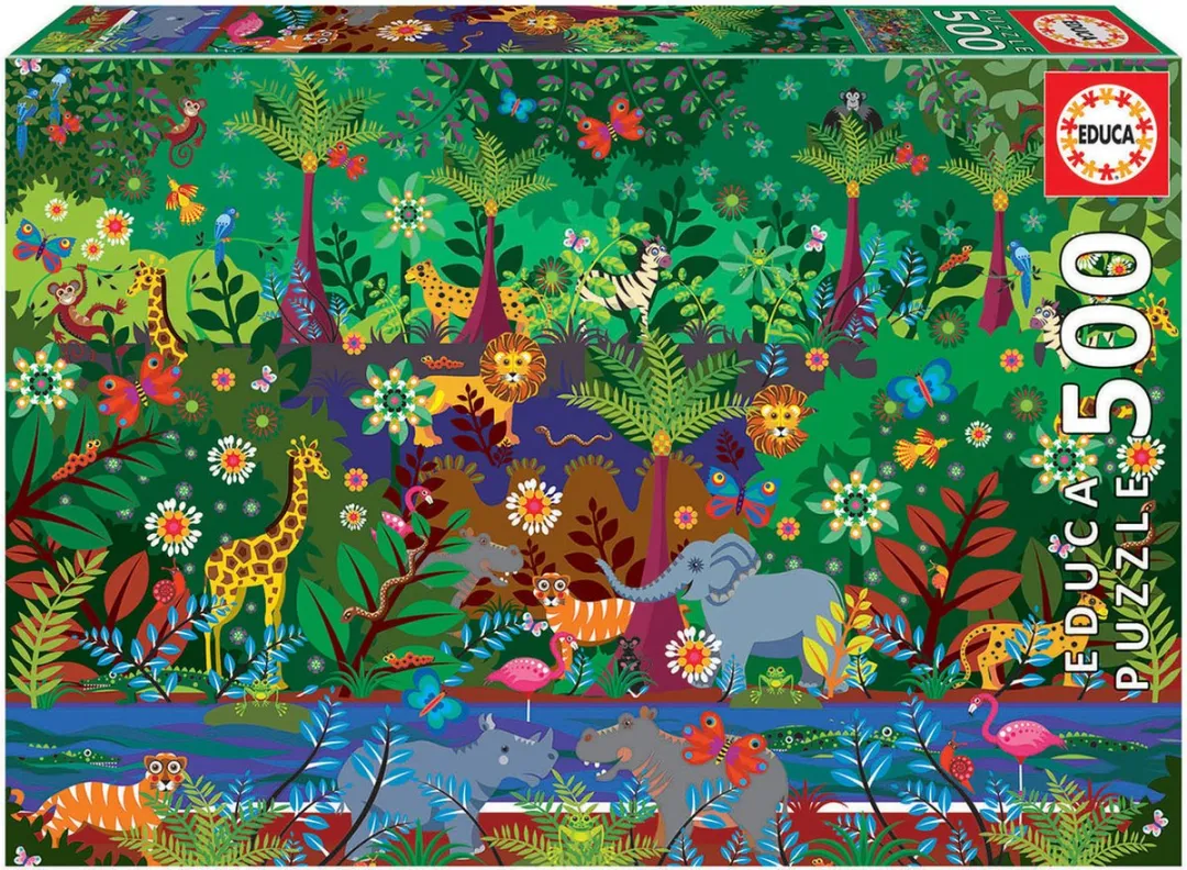 Educa Jungle Puzzel 500 Stuks