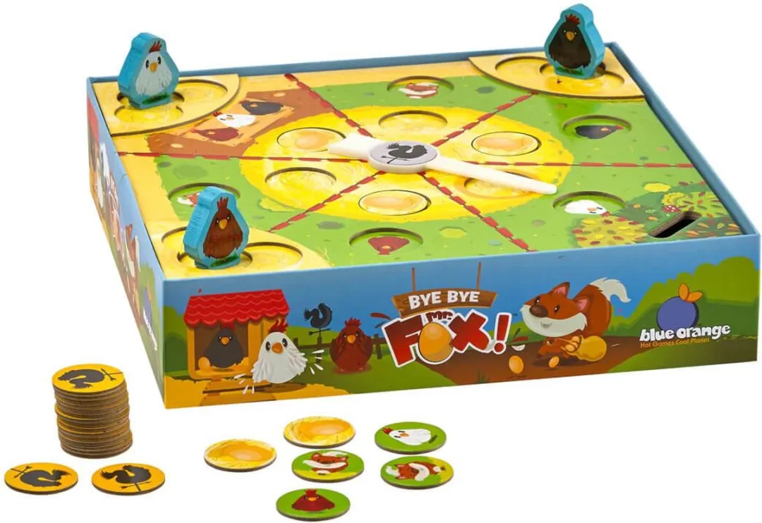 Geronimo Games Bye Bye Mr Fox Strategisch Bordspel - 1-4 Spelers
