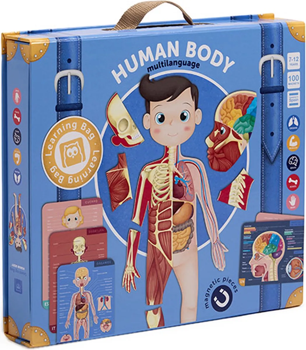 Eurekakids Human Body Leerkoffer