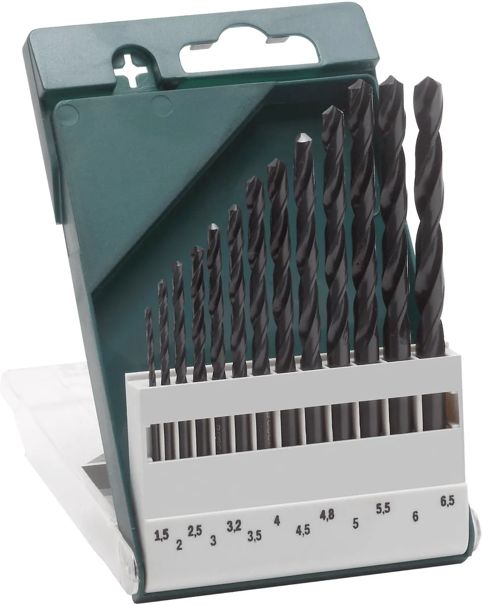 Bosch 13-delige Metaalborenset HSS-R DIN 338