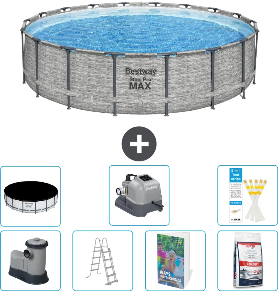 Bestway Steel Pro MAX Zwembad 549cm