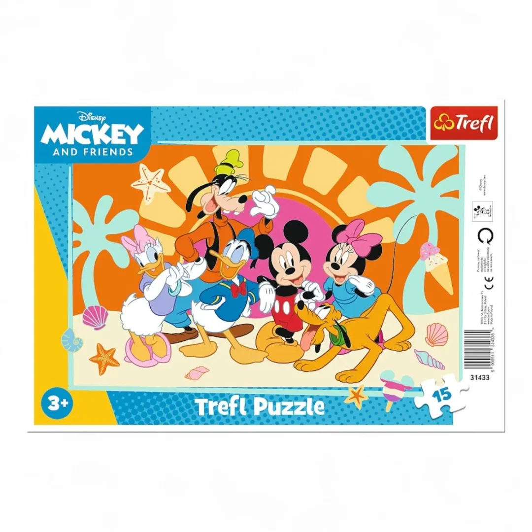 Trefl Puzzel Mickey 15 Stukjes