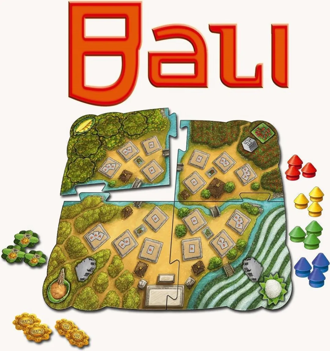 White Goblin Games Bali: Village of Tani Bordspel - 10+ - WGG1915