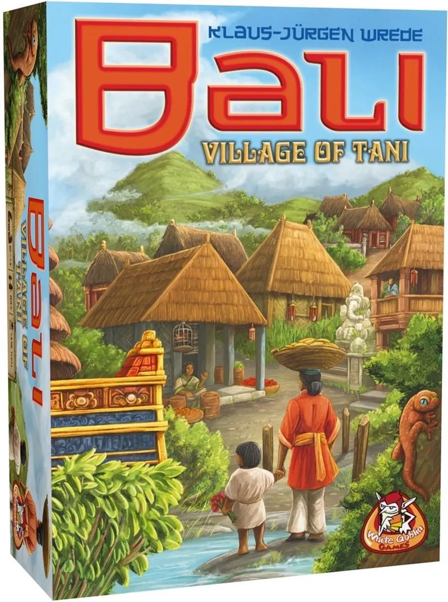 White Goblin Games Bali: Village of Tani Bordspel